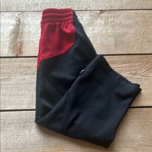 Kids Air Jordan Nike Bottoms Black and Red Size 4